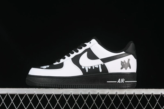 Nike Air Force 1'07 Low Custom Official Hot Style 2D Theme Gray Zone Casual Sneakers - ZH0316-077