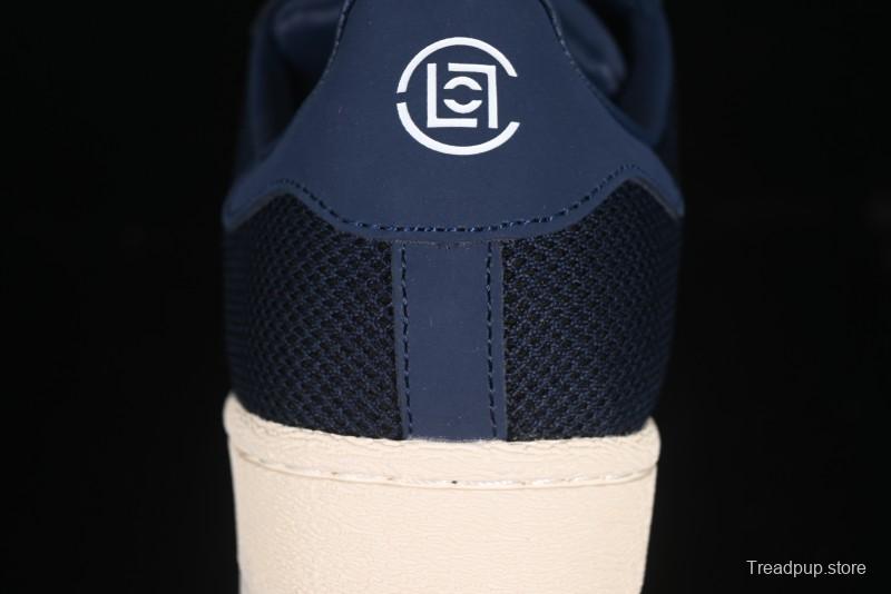 Adidas Clot x Superstar Shell Toe Casual Sneakers with Serrated Edge Design - IH3644