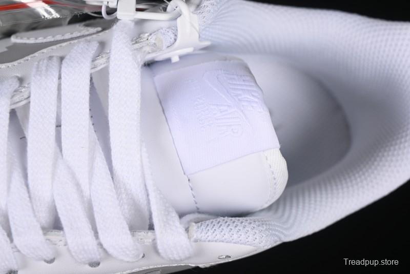 Nike Air Force 1 '07 Low Custom Official Hot Style 2D Theme White Gray Spray Paint Casual Sneakers - CW2288-111