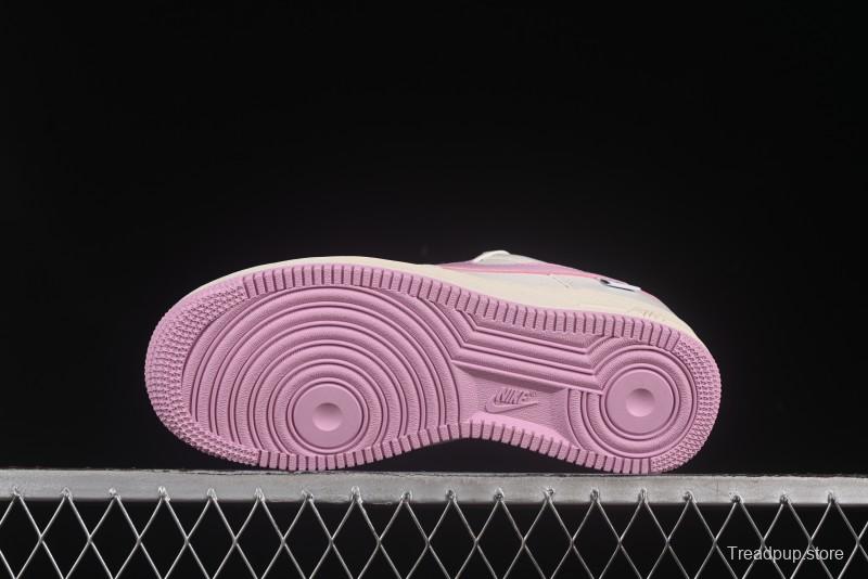 Nike Air Force 1'07 Low Custom Casual Sneakers with Full-Length Air Cushion - DD8959-100