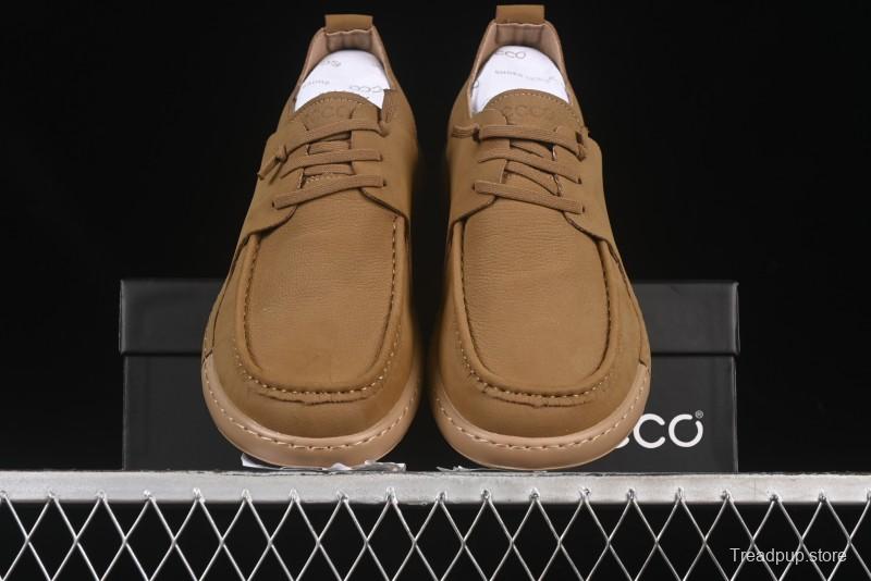 ECCO AT.KOLLEKTIVE Unisex Slip-On Kangaroo Leather Casual Shoes with Norwegian Welt Construction - 63673101002