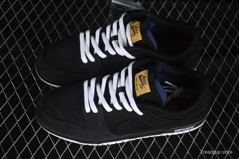 Nike SB Dunk Low Pro ISO Black Gum Rubber SB Low-Top Skateboarding Shoes - CD2563-006