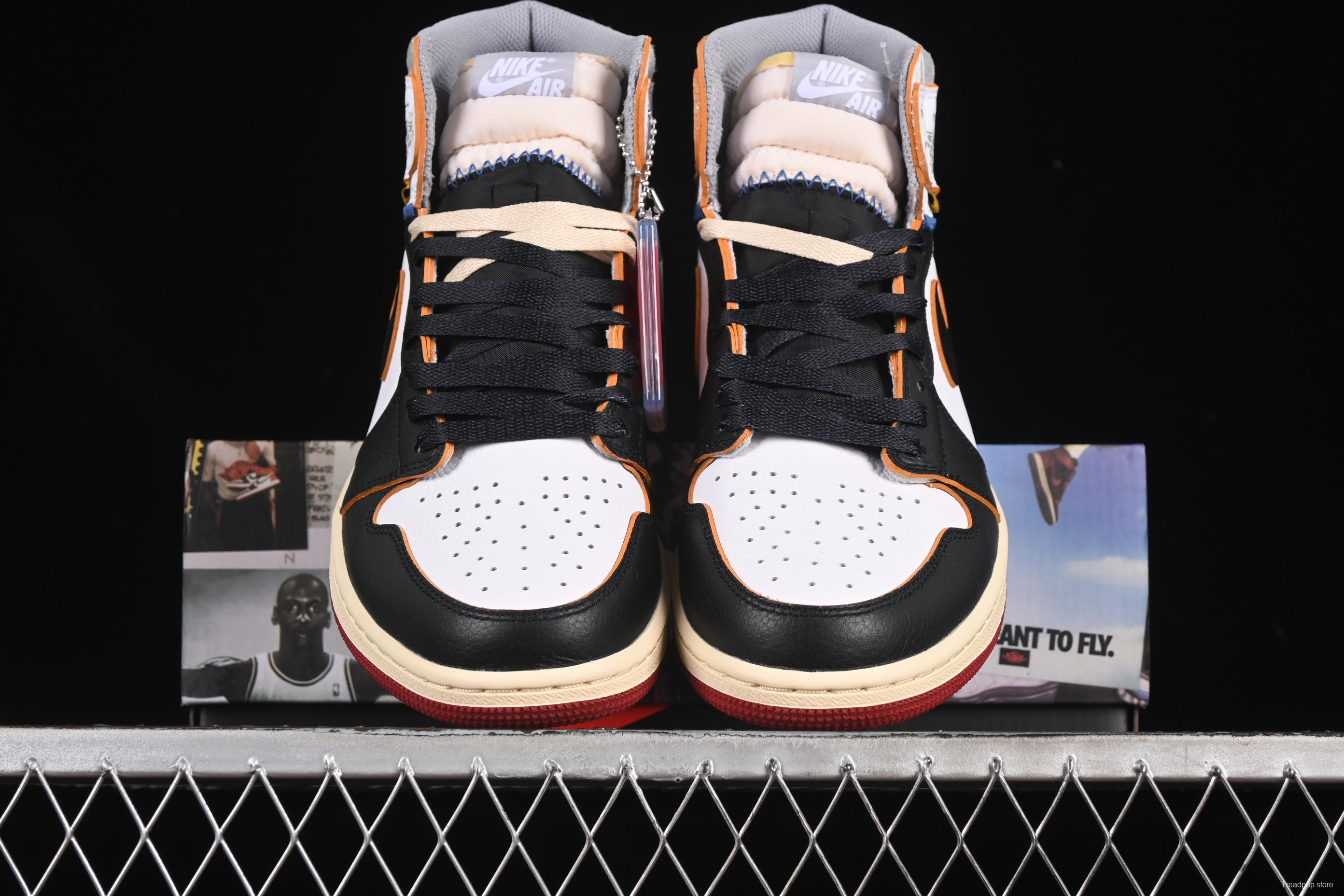 Nike Union x Air Jordan 1 Retro High PK NRG Sneakers - BV1300-106