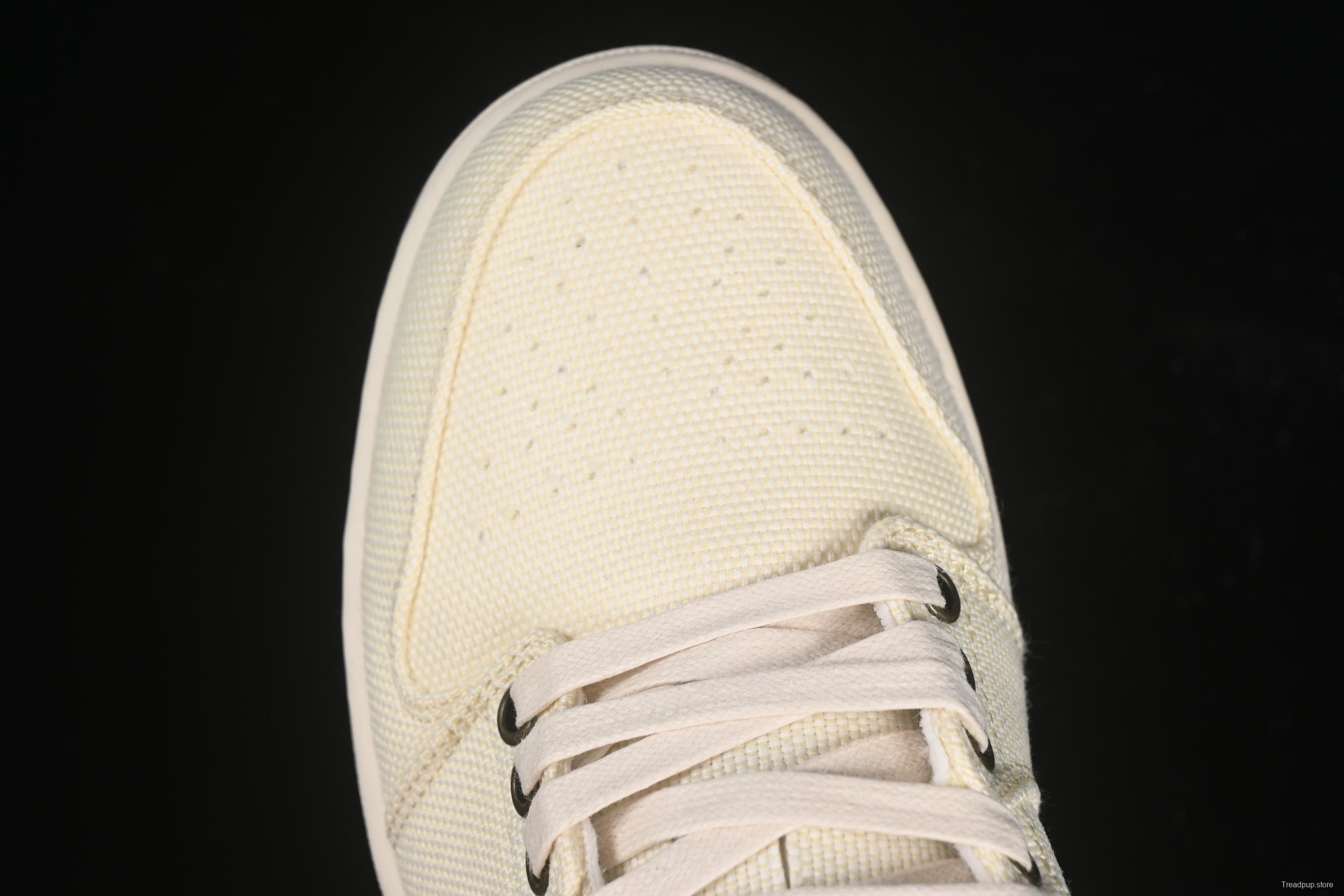 Nike Air Jordan 1 Low "Dongdan" Casual Sneakers in Woven Beige - IB8058-110