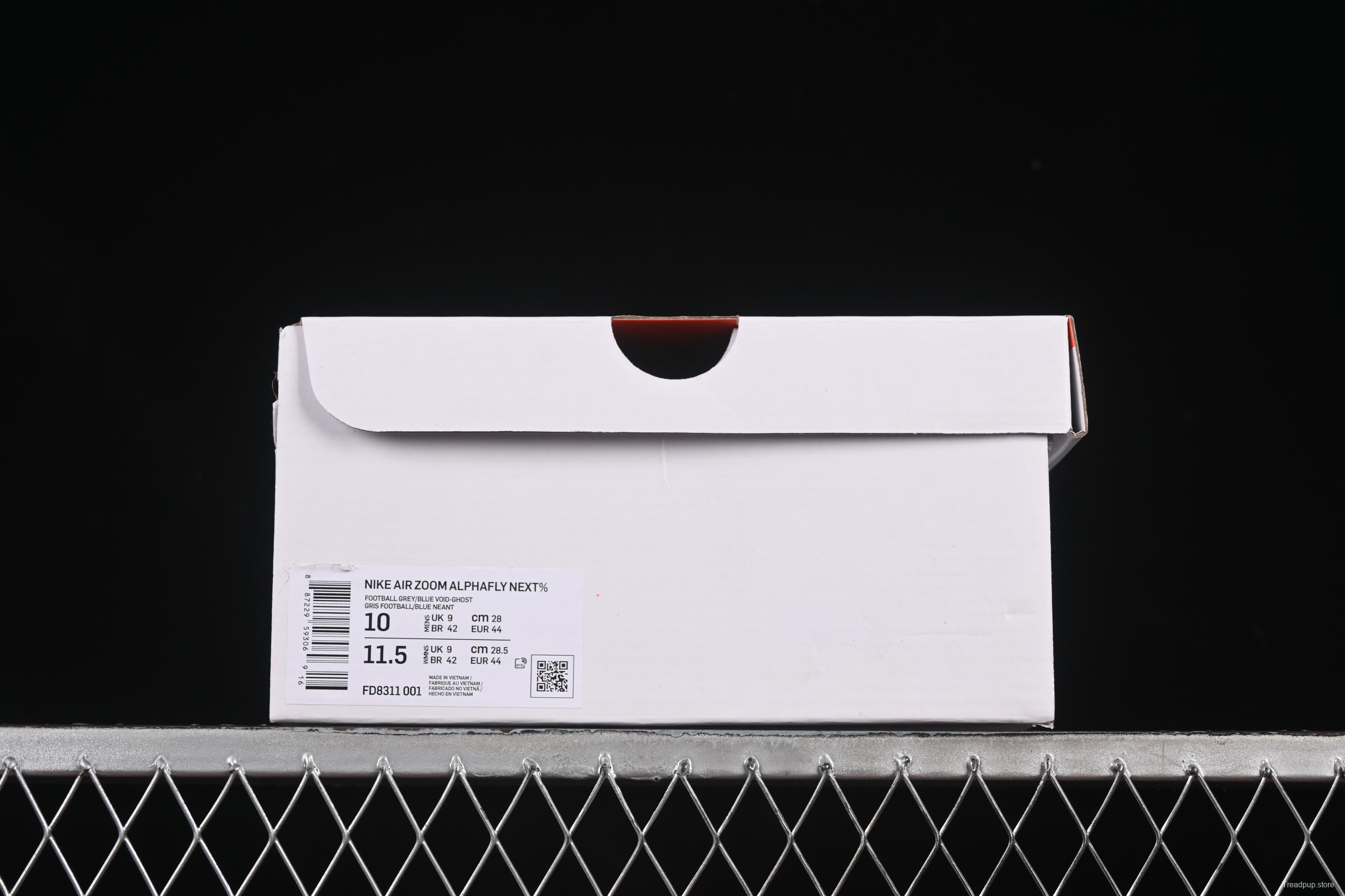 Nike Zoom AlphaFly Next 3% Prototype Marathon Running Shoes with Dual Air Zoom and ZoomX Foam - FD8311-001