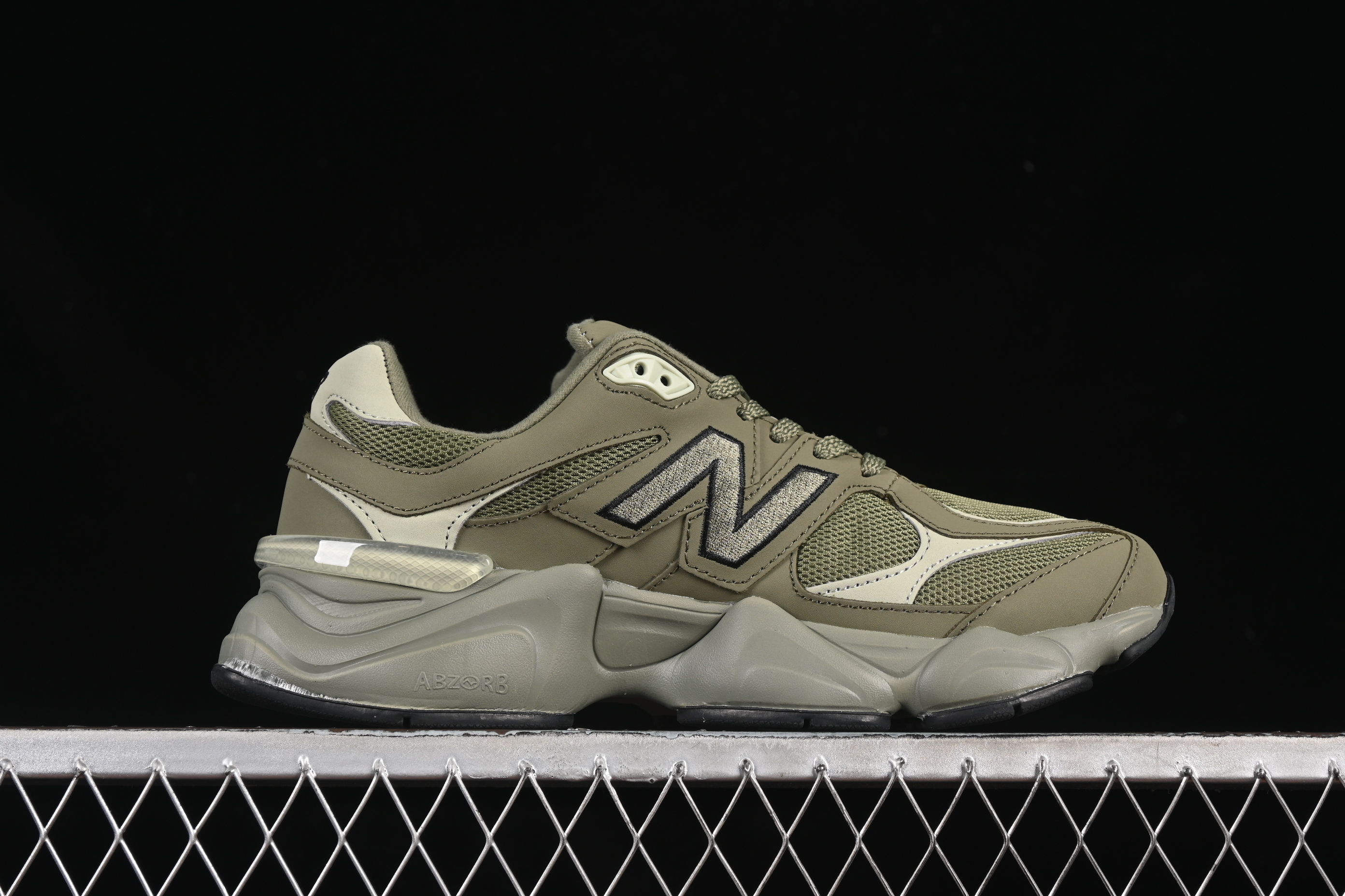 New Balance NB9060 Retro Casual Running Shoes with ABZORB Cushioning - U9060ZGD