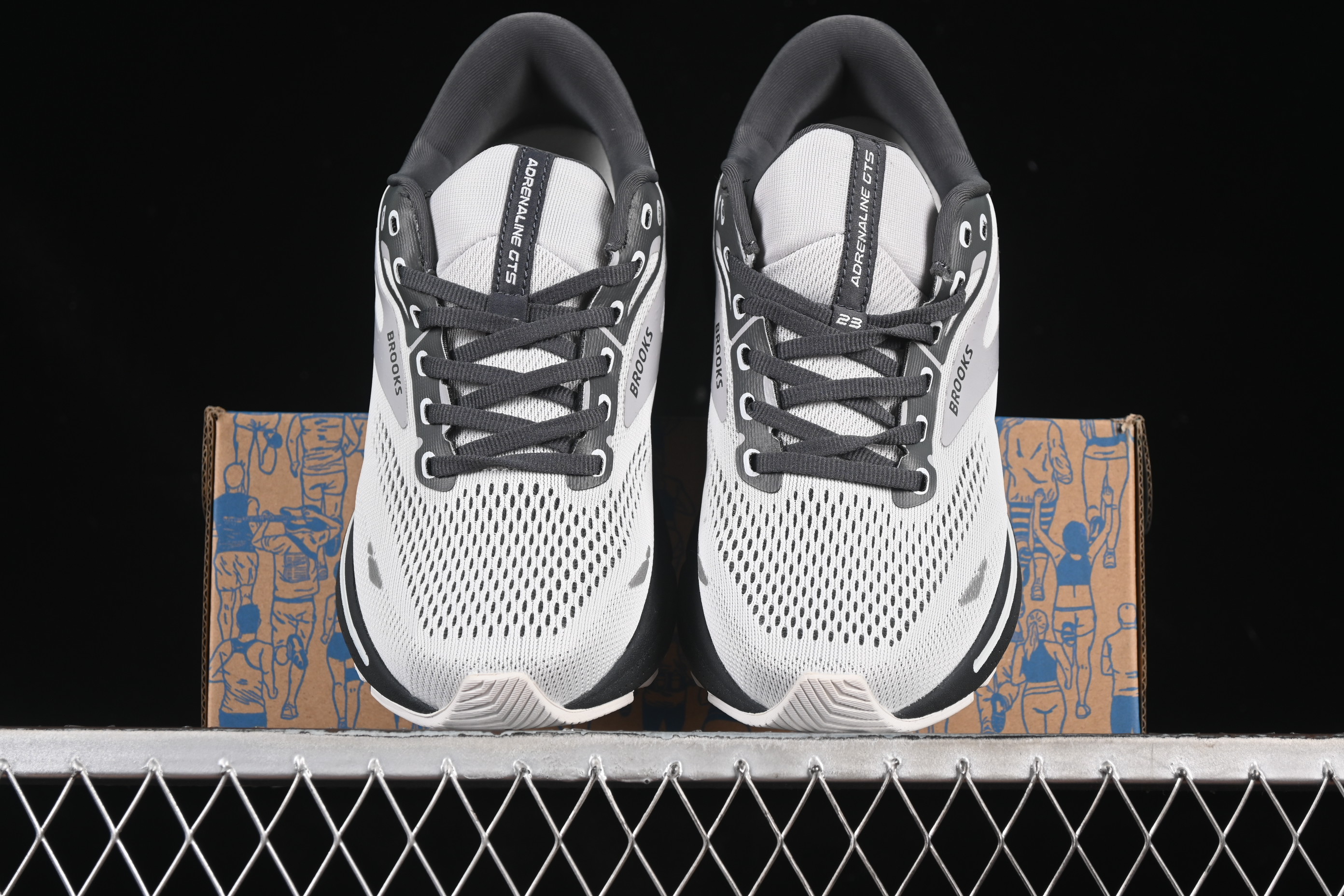 Brooks Adrenaline GTS 23 Mesh Running Shoes with Enhanced Support - 1103911D065