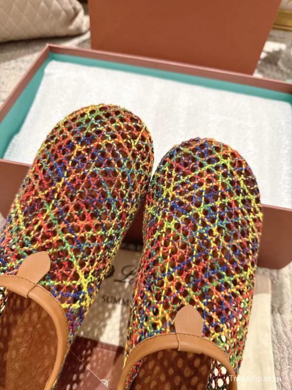 2025 Women Le Parmentier Multicolor Knit Ballet Flat LY00250