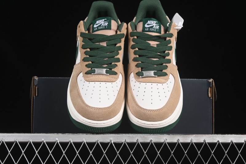 Nike Air Force 1'07 Low Casual Sneakers with Full-Length Air Cushion - FQ8714-203