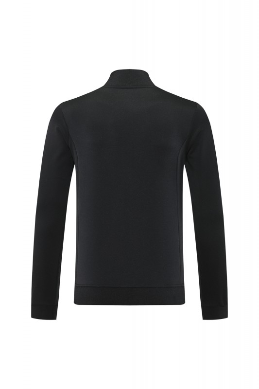 2025 Adidas Black Full Hoodie Zipper Jacket +Long Pants