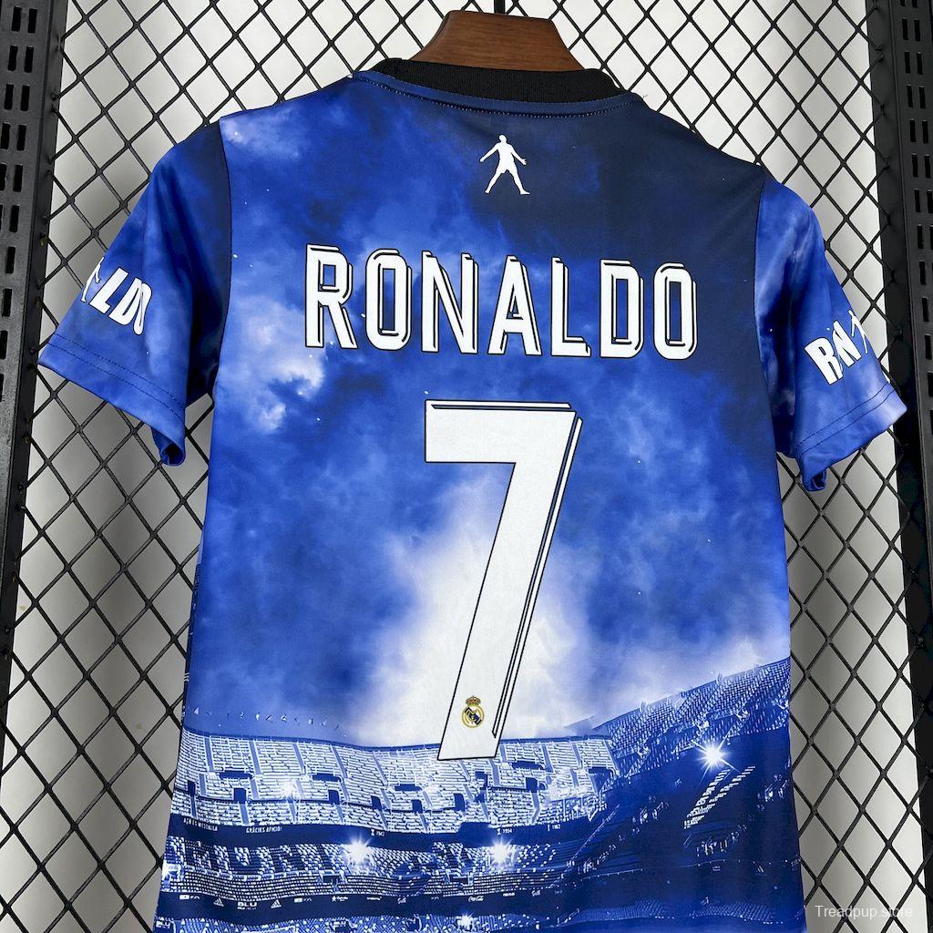 2025/26 Kids Cristiano Ronaldo Real Madrid Kit