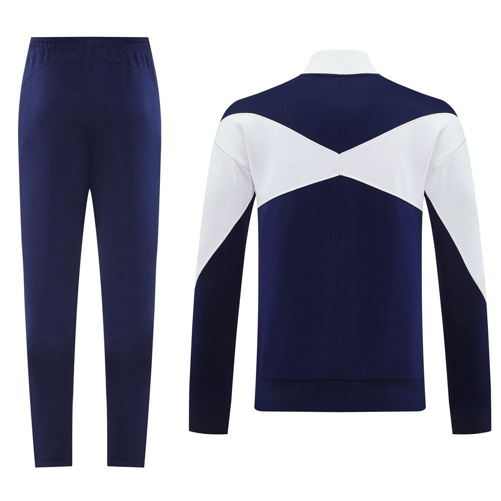 2025 NIKE Black/WHITE Full Zipper Jacket + Long Pants