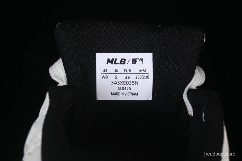 New York Yankees Bigball Chunky Embo Monogram Height Increasing Thick Sole Casual Sneakers - 3ASXE035N50CRL