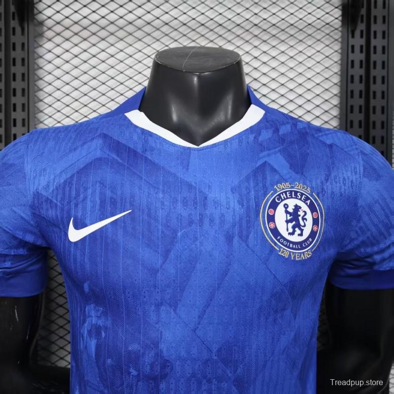 Player Version 25/26 Chelsea Blue 120Th Anniversary Jersey