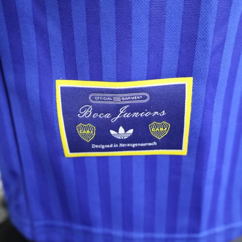 Player Version 25/26 Adidas Boca Juniors Terrace Icons Jersey