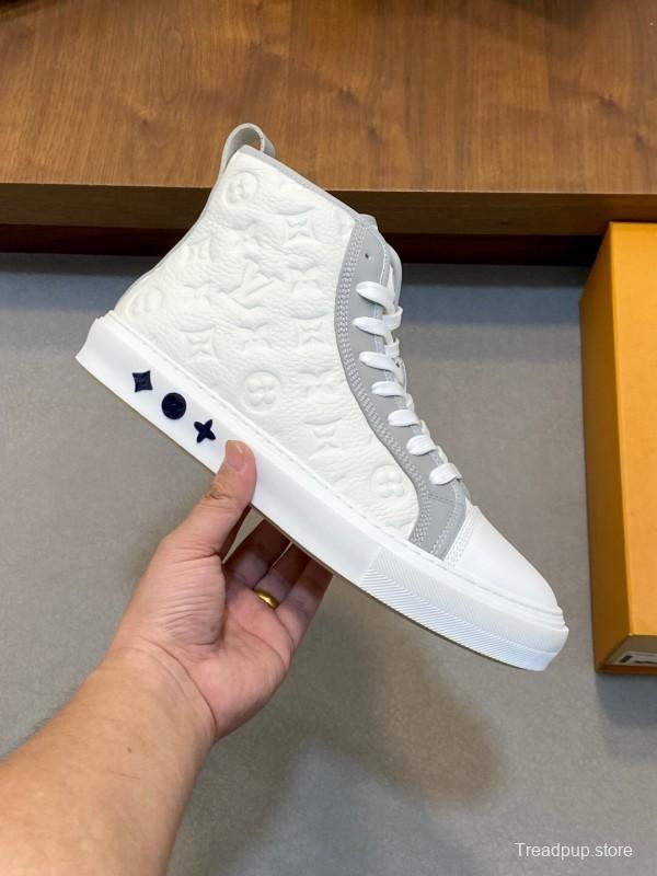 Adidas Originals Casual Sports Boots with Premium Leather Upper - KFY00460