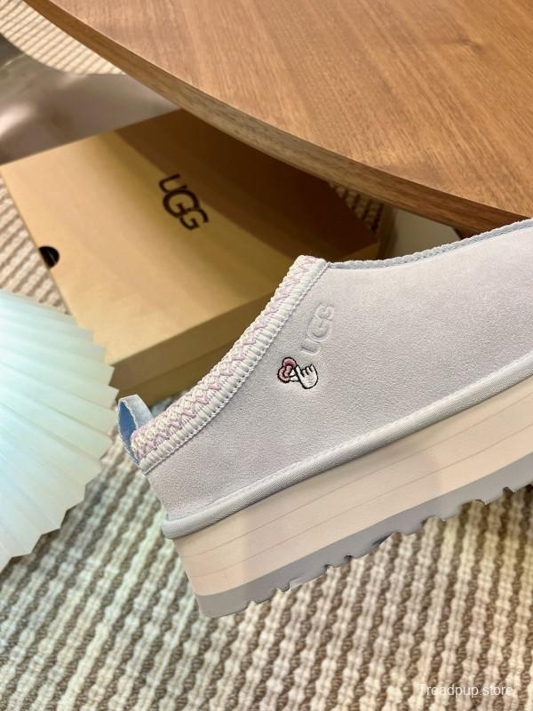 UGG Tazz Platform Wool Slipper Boot - MJ00230