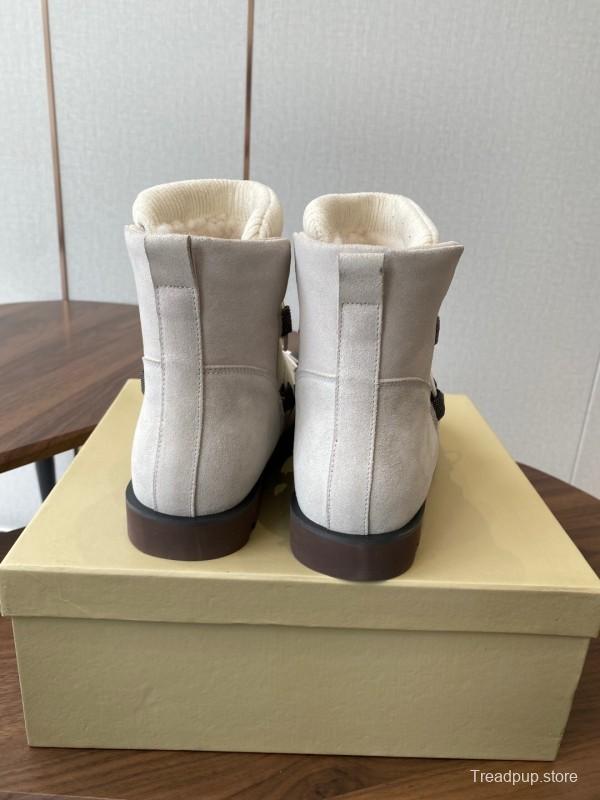 Brunello Cucinelli Open Walk Ankle Boot Winter Snow Boots - AS00410