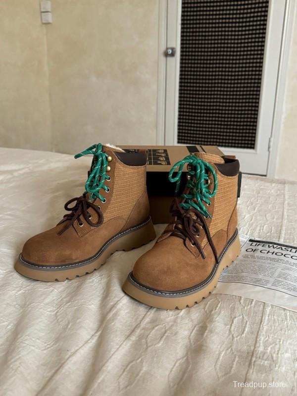 Agoge Autumn Winter New British Style Ankle Boots Martin Boots - KFY00