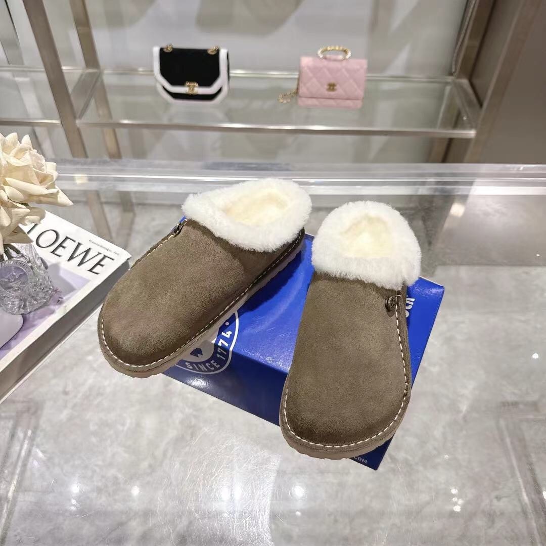 Birkenstock 2025 SS Japan Limited Edition Unisex Sandals with Suede Upper and Wool Lining - LY00250