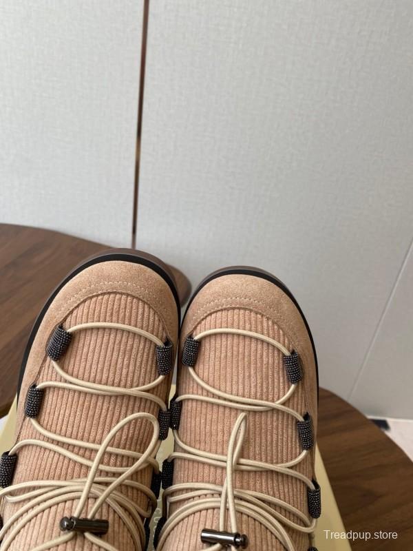 Brunello Cucinelli Open Walk Ankle Boot Winter Snow Boots - AS00410