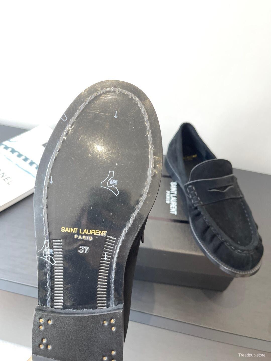 Saint Laurent Classic Loafer Mule Flats - KFY00350