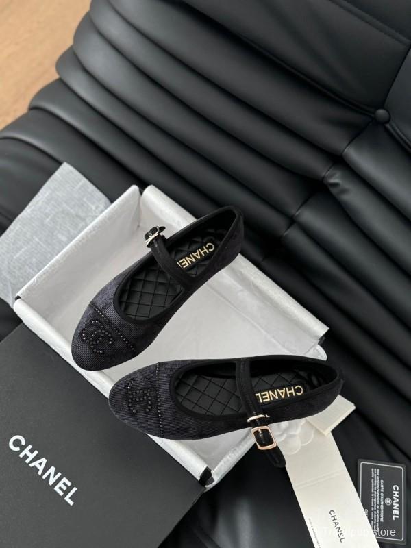 Chanel 2025 SS Runway Mary Jane Flats - LY00300