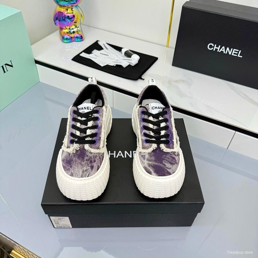 Chanel 2025/SS Little Chanel Loafers Panda Shoes Casual Sneakers - LY00330