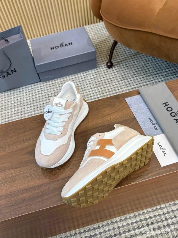 Hogan H-STRIPES Series Couple Thick Sole Dad Shoes Sneakers - AS00350