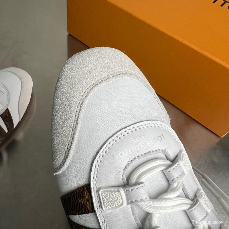 Lv Sneakerina 2025 SS Ballet Round Toe Lace-Up Low Top Lifestyle Casual Shoes - YC