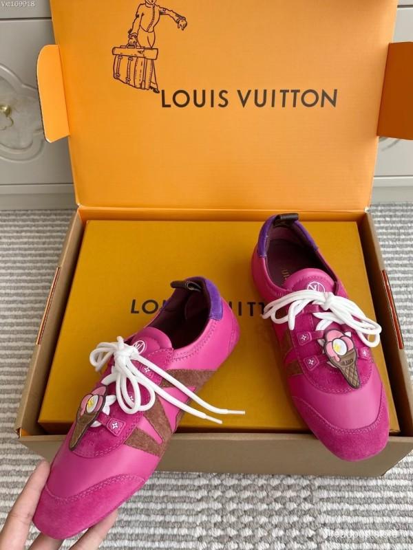 Louis Vuitton SNEAKERINA Ballet Sneakers Couple Edition with Chip - AS00350