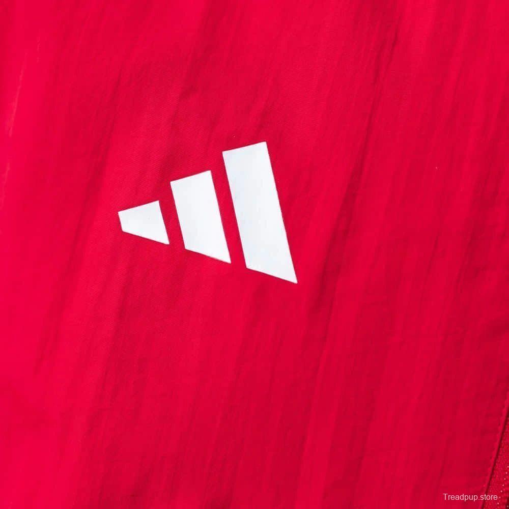 2026 Liverpool Red And White Reversible Full Zipper Jacket