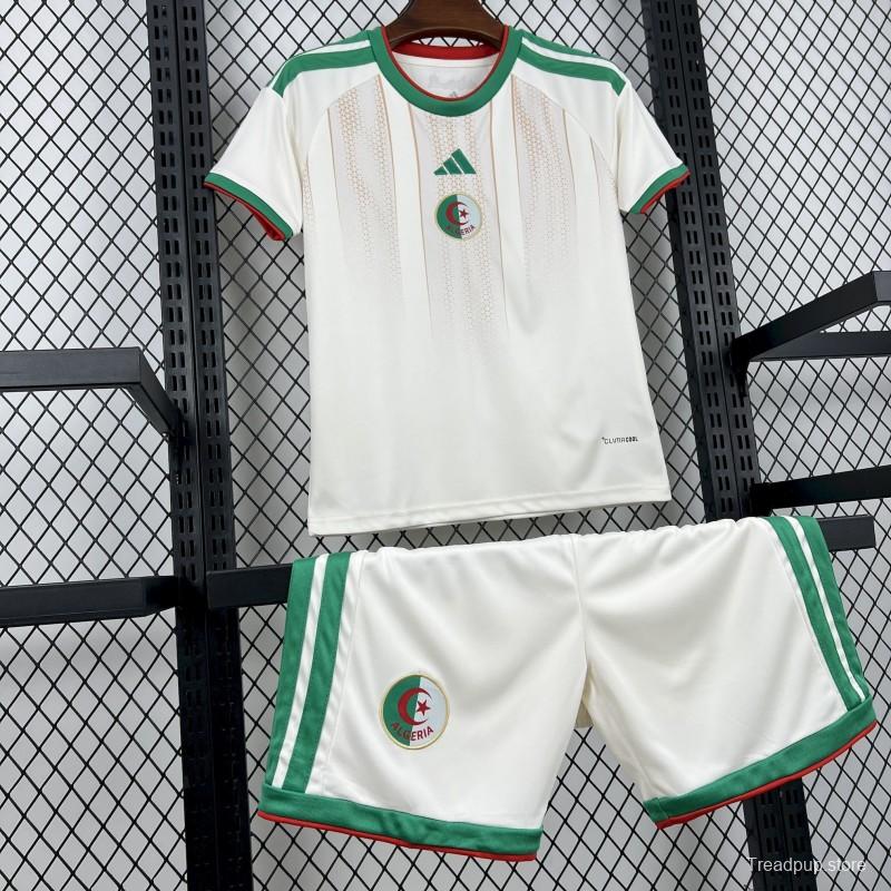 2026 Kids Algeria World Cup Home Kit