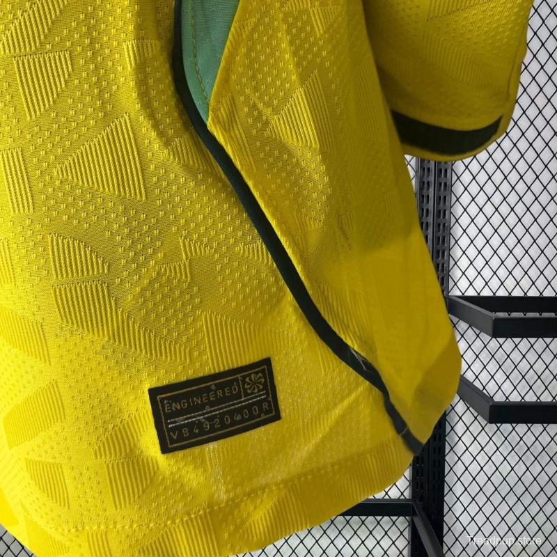 2026 Player Version Mens Brazil World Cup Home Jersey