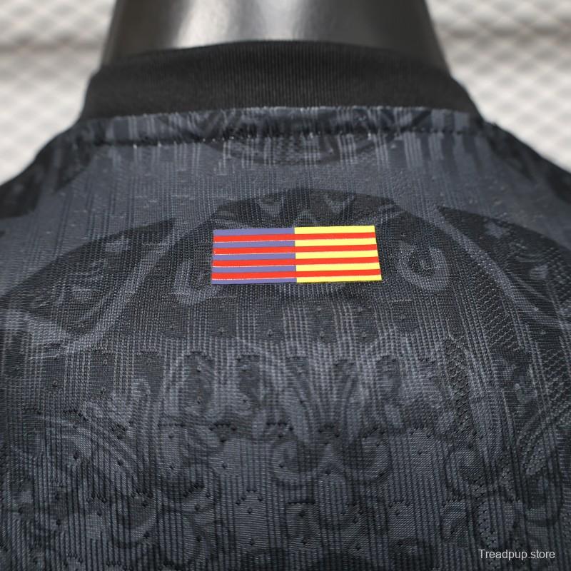 Player Version 26/27 FC Barcelona Dark Black & Red Special Edition Jersey