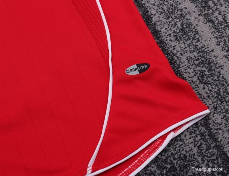 Retro Kids 06/08 Liverpool Red Home Jersey