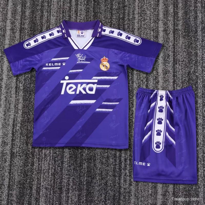 Retro Kids 94/96 Real Madrid Away Jersey