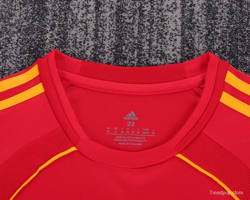 Retro Kids 2008 Spain Home Jersey