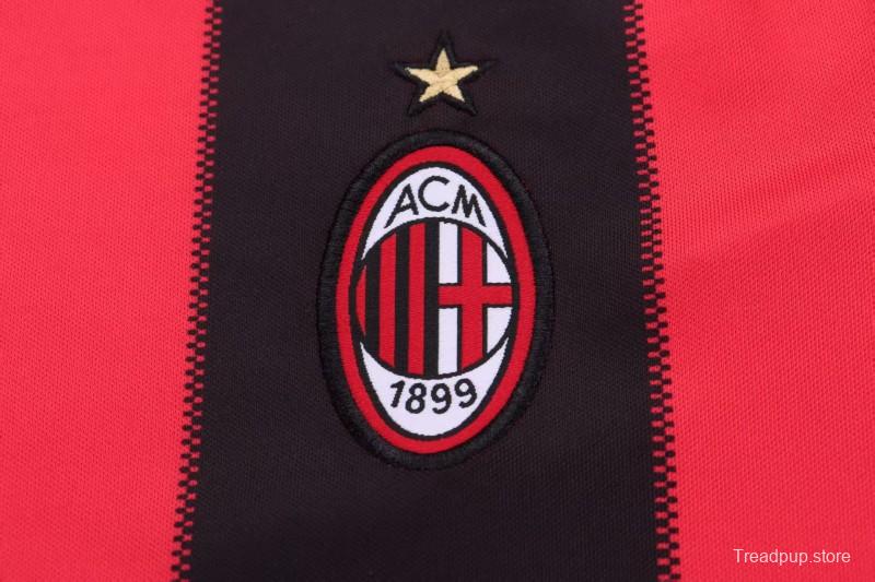 Retro Kids 11/12  AC Milan Home Jersey