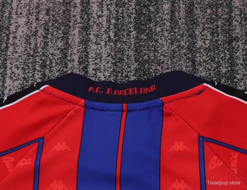 Retro Kids 97/98 Barcelona Home Jersey