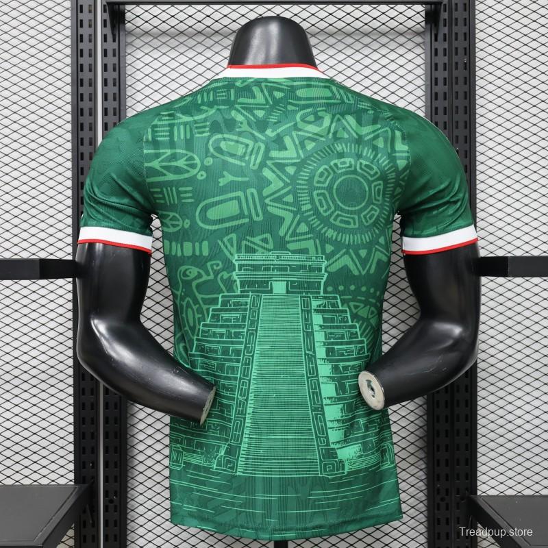 Player Version 2026 Mexico Special Edition Green Jersey