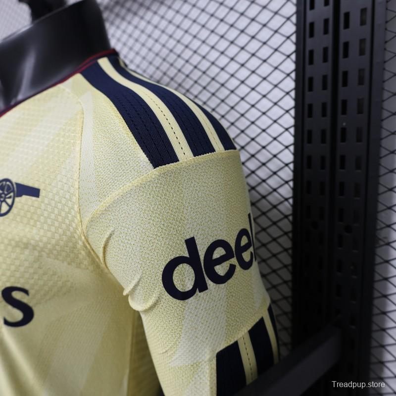 Player Version 26/27 Arsenal Yellow  Long Sleeve Jersey