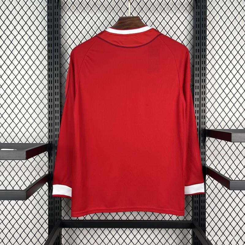 2002/04 Retro Liverpool Home Long Sleeve Jersey