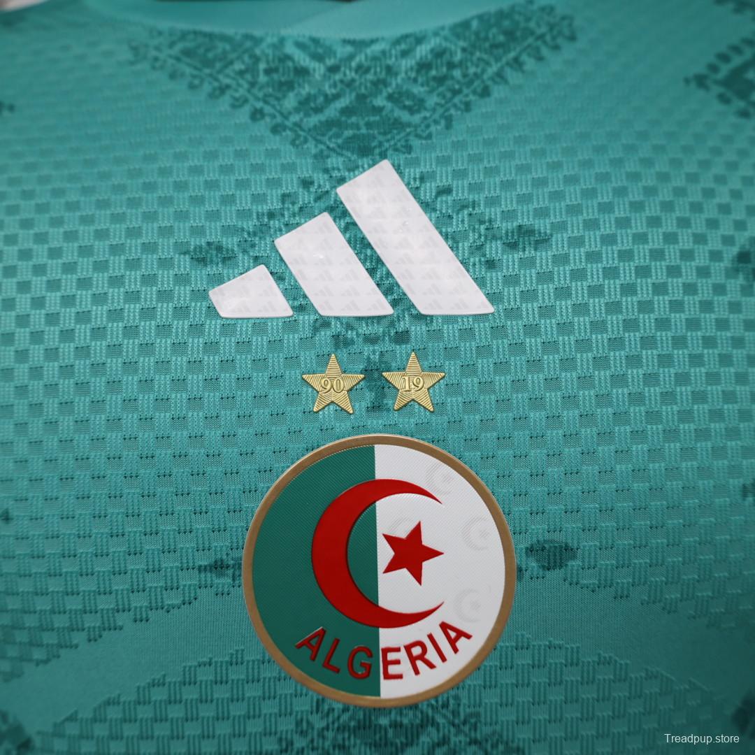 Player Version 26/27 Algeria Teal Green  Special Edition Away Jersey