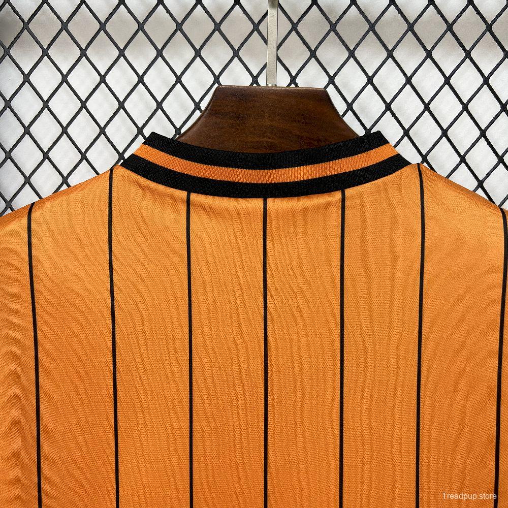 1985/86 Retro Wolverhampton Wanderers Home  Jersey