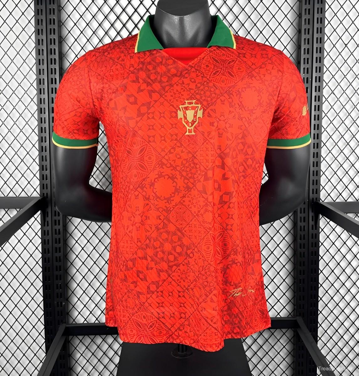 Player Version 2025 Portugal x Comma Home Jersey