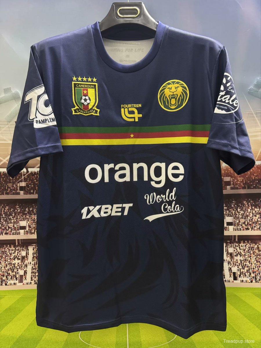 2025 Cameroon Navy Pre-Match Jersey