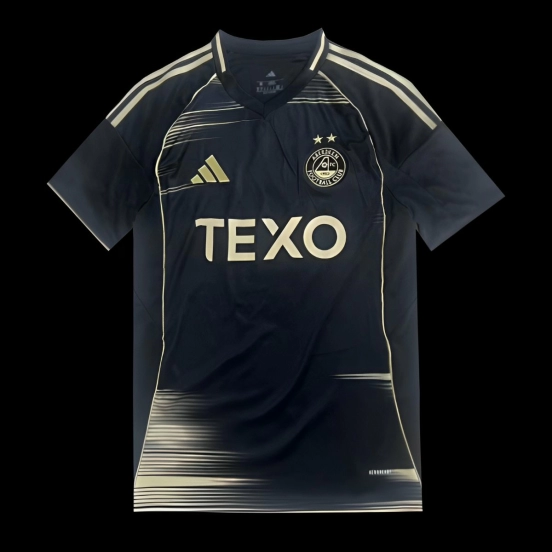 25/26 Aberdeen Away Black Jersey
