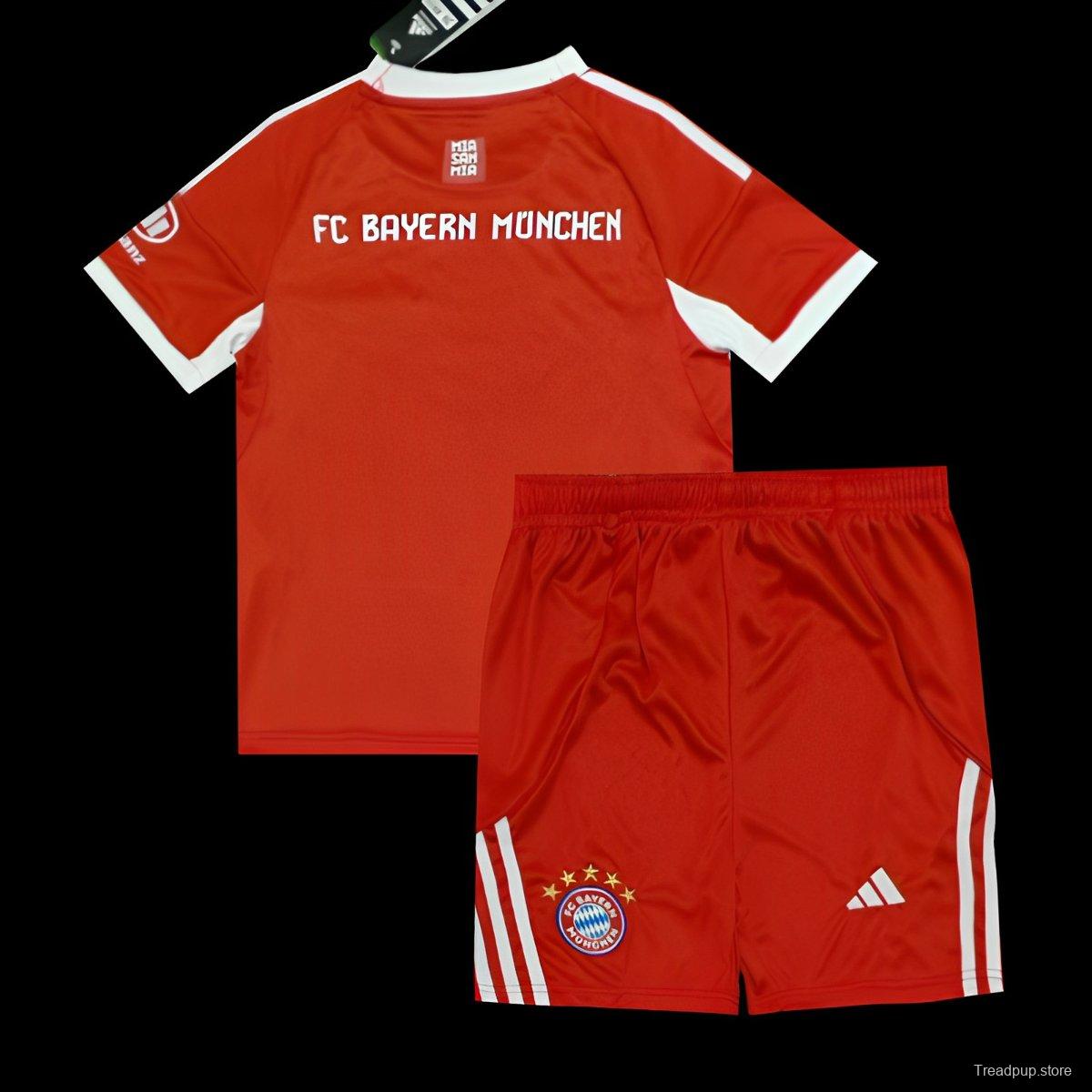 25/26 Kids Bayern Munich Home Jersey