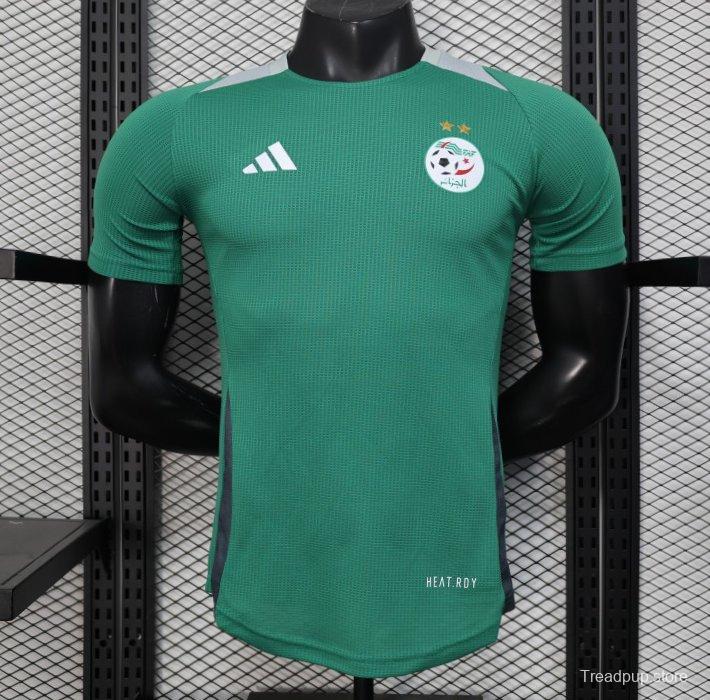 Player Version 2025 Algeria Green with Solid Color Jersey